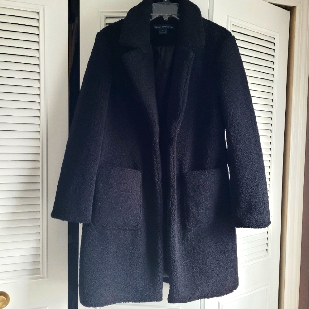 Mid length Sherpa Peacoat